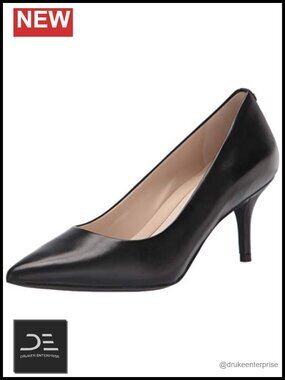Cole Haan Go-to Park Pointed Toe Pumps Women's Leather Heels